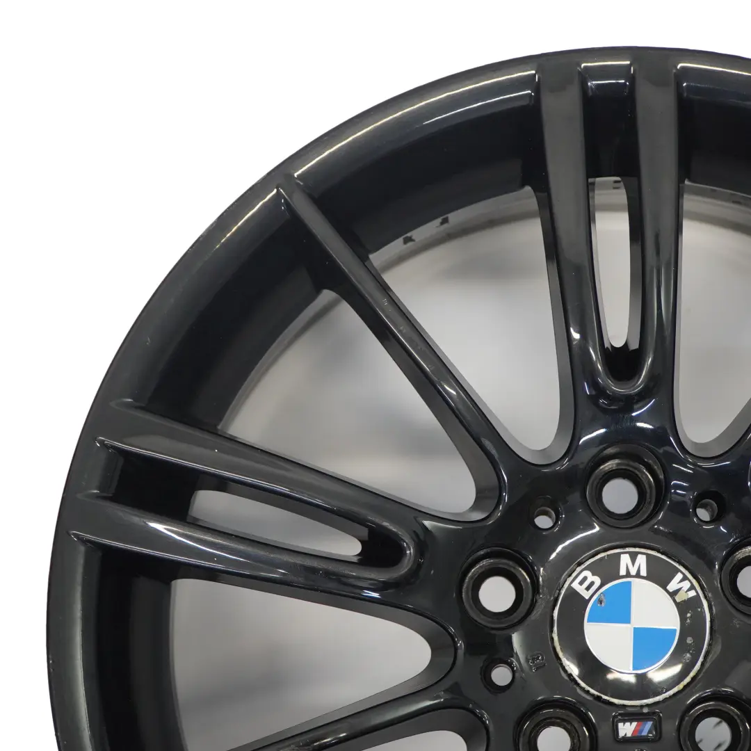 BMW E90 E91 E92 E93 Black Front Alloy Wheel Rim 18" 8J ET:34 M Spider Spoke 193