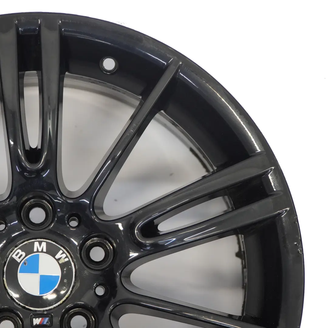 BMW E90 E91 E92 E93 Black Front Alloy Wheel Rim 18" 8J ET:34 M Spider Spoke 193