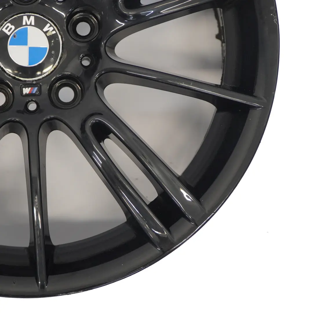 BMW E90 E91 E92 E93 Black Front Alloy Wheel Rim 18" 8J ET:34 M Spider Spoke 193