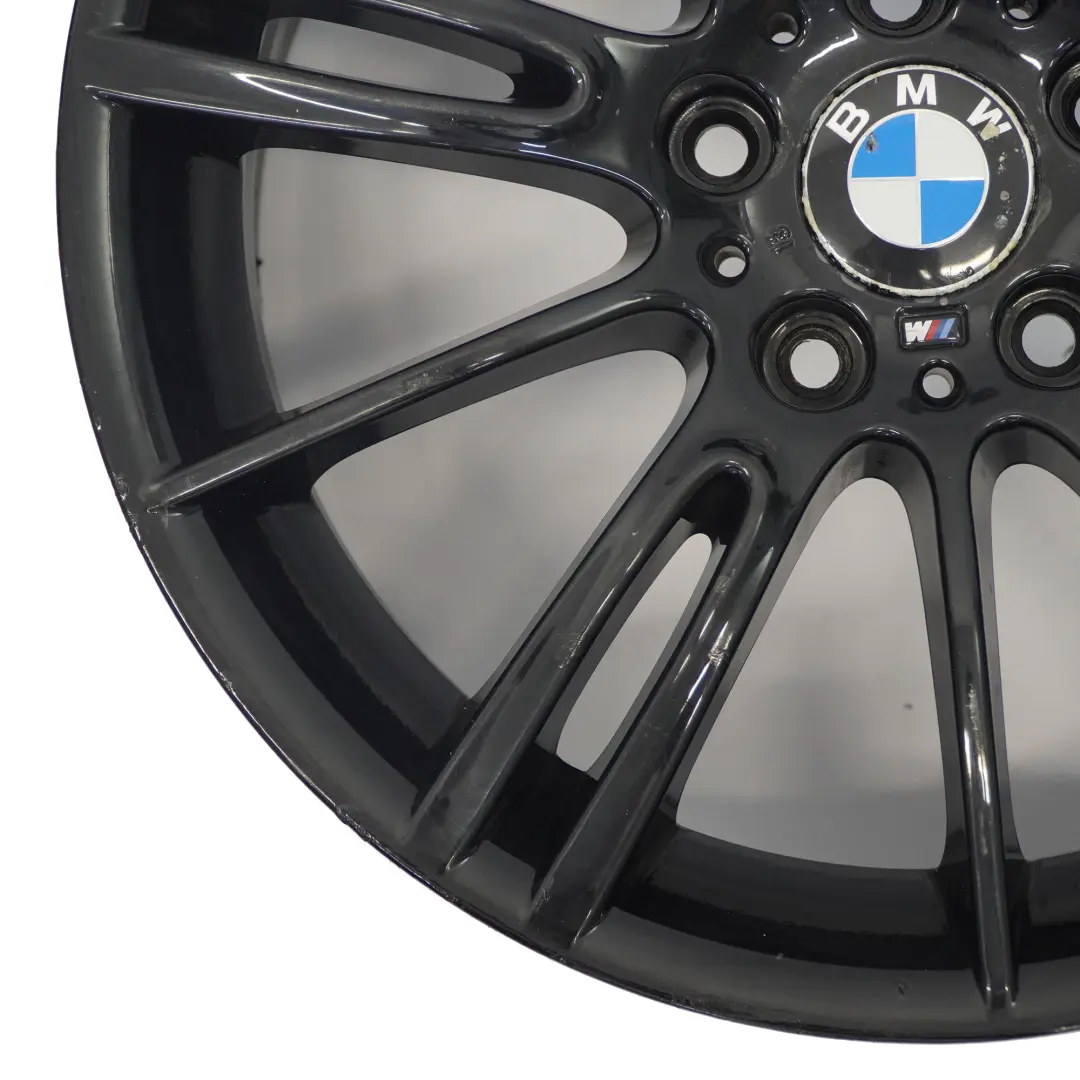 BMW E90 E91 E92 E93 Black Front Alloy Wheel Rim 18" 8J ET:34 M Spider Spoke 193