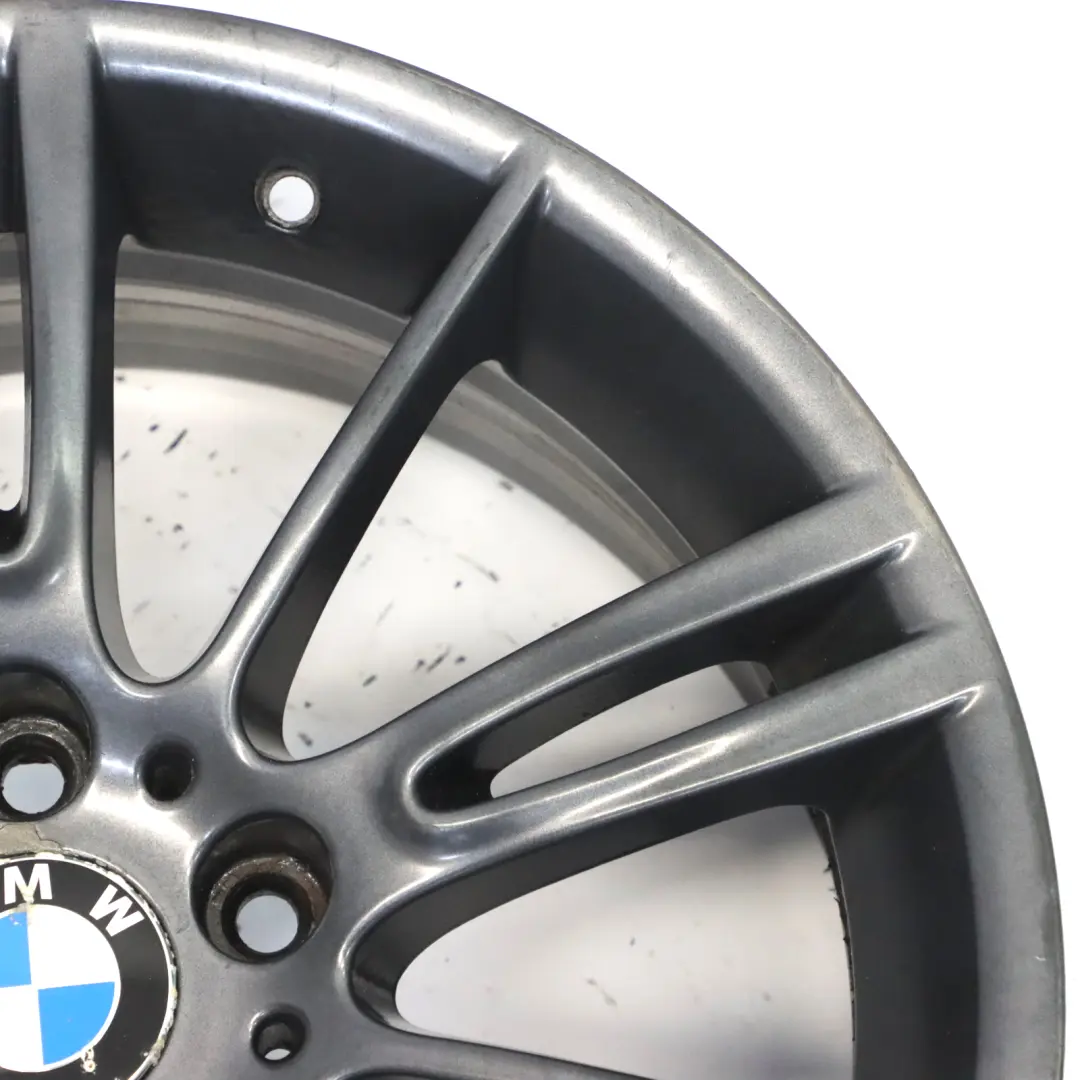 BMW E90 E91 E92 E93 Grey Front Alloy Wheel Rim 18" 8J ET:34 M Spider Spoke 193