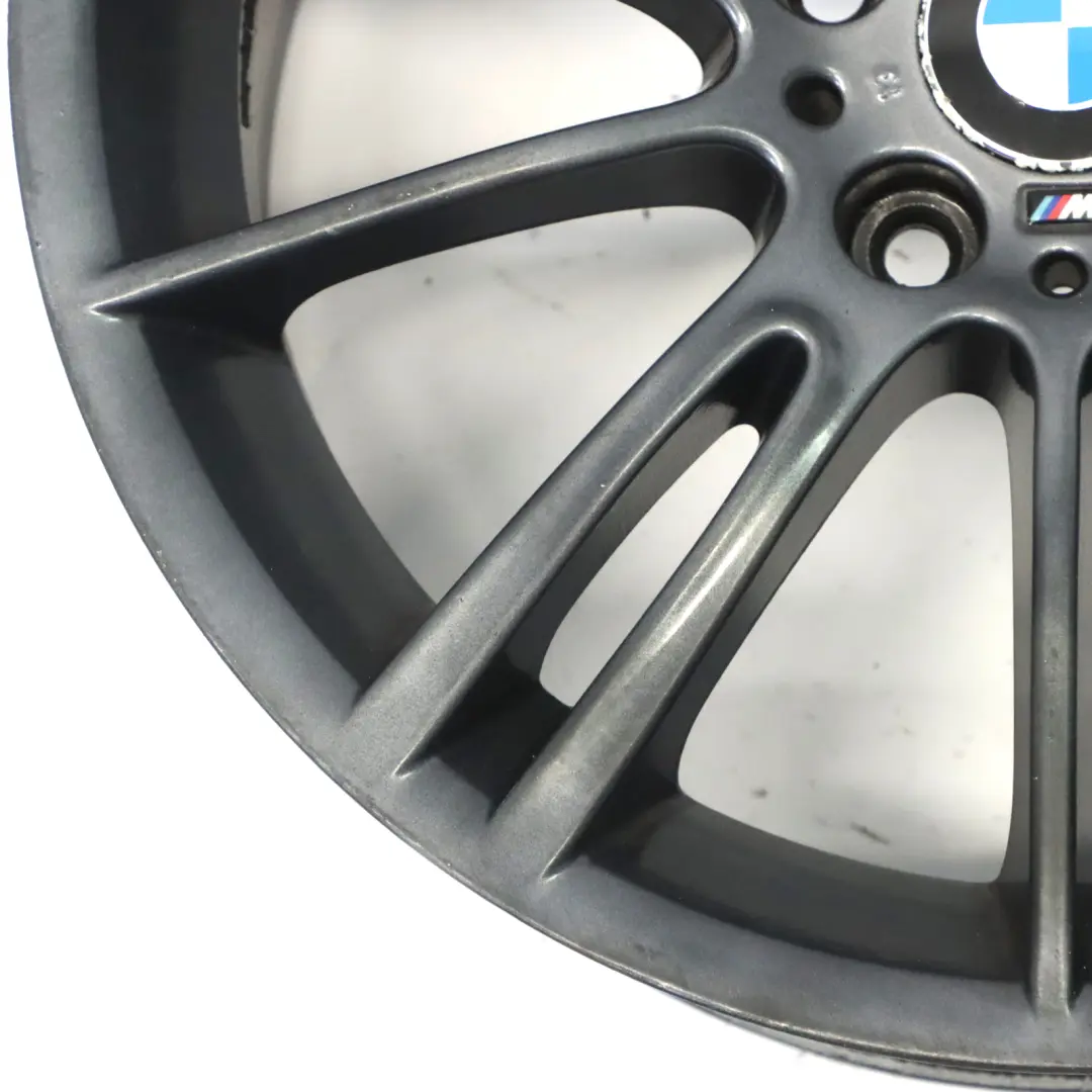 BMW E90 E91 E92 E93 Grey Front Alloy Wheel Rim 18" 8J ET:34 M Spider Spoke 193