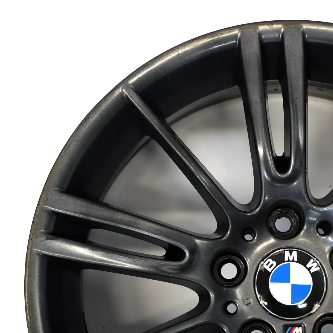 BMW E90 E91 E92 E93 Grey Front Alloy Wheel Rim 18" 8J ET:34 M Spider Spoke 193