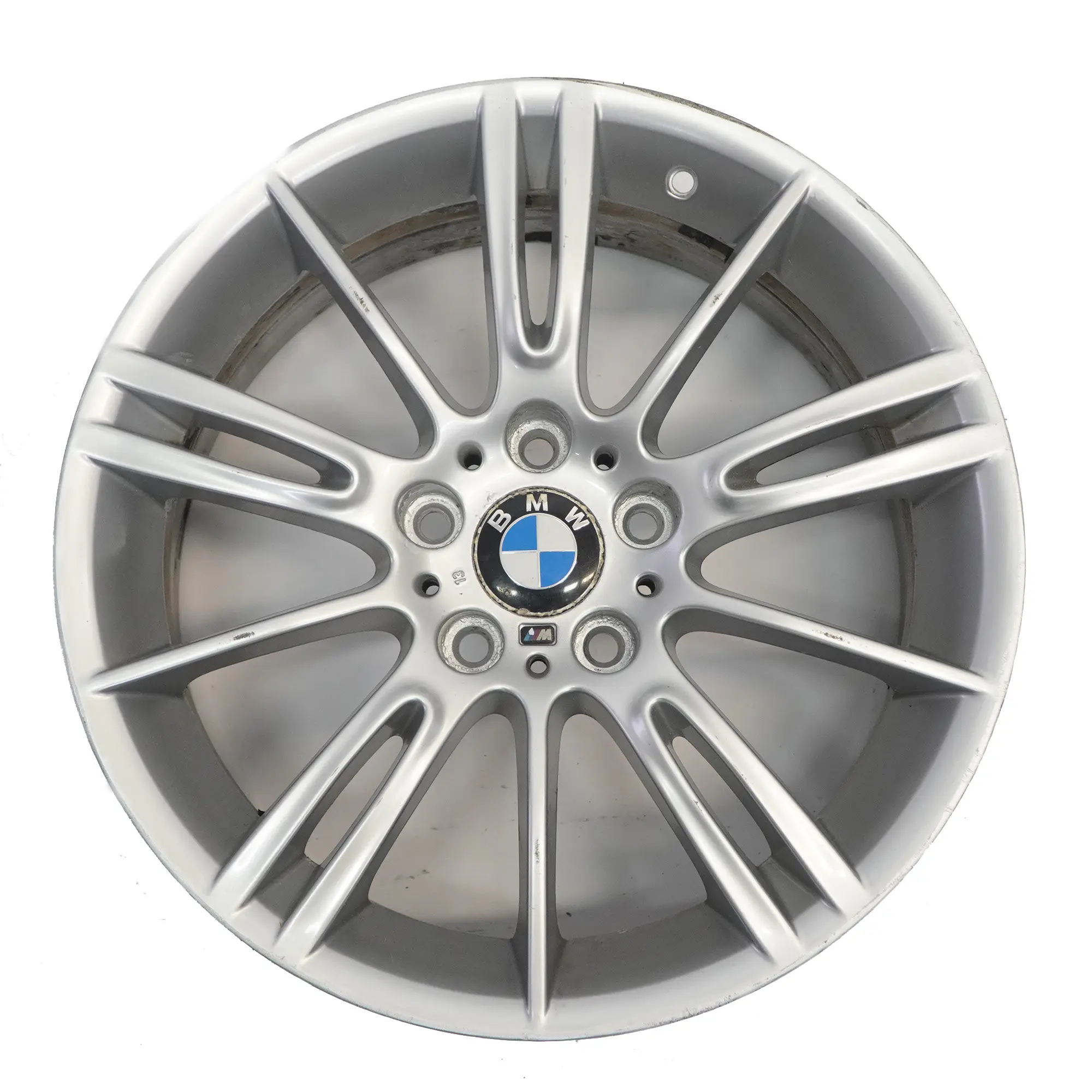 BMW E90 E91 E92 E93 Silver Front Alloy Wheel Rim 18" ET:34 8J M Spider Spoke 193