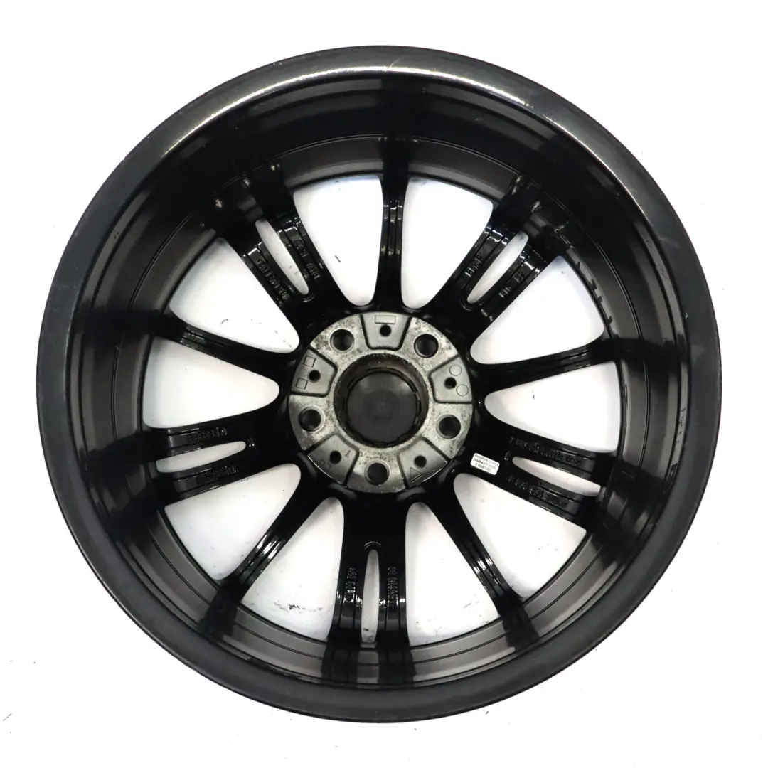 BMW E90 E91 E92 Black Rear Alloy Wheel Rim 18" 8,5J ET:37 M Spider Spoke 193