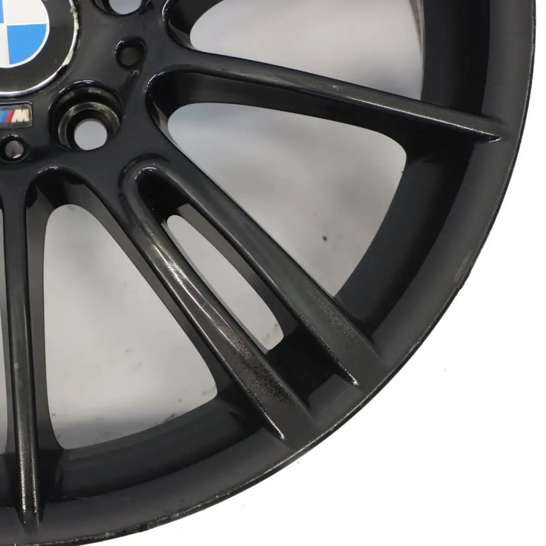 BMW E90 E91 E92 Black Rear Alloy Wheel Rim 18" 8,5J ET:37 M Spider Spoke 193