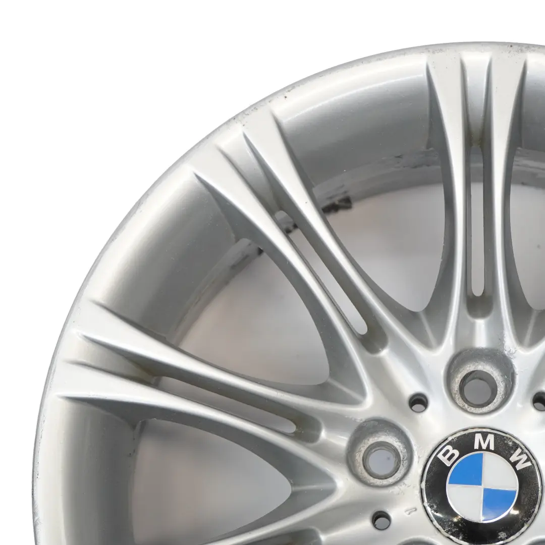 BMW 5 Reihe E60 E61 Silber Alu Felge Alufelge 18" Doppelspeiche 135 8J ET:20