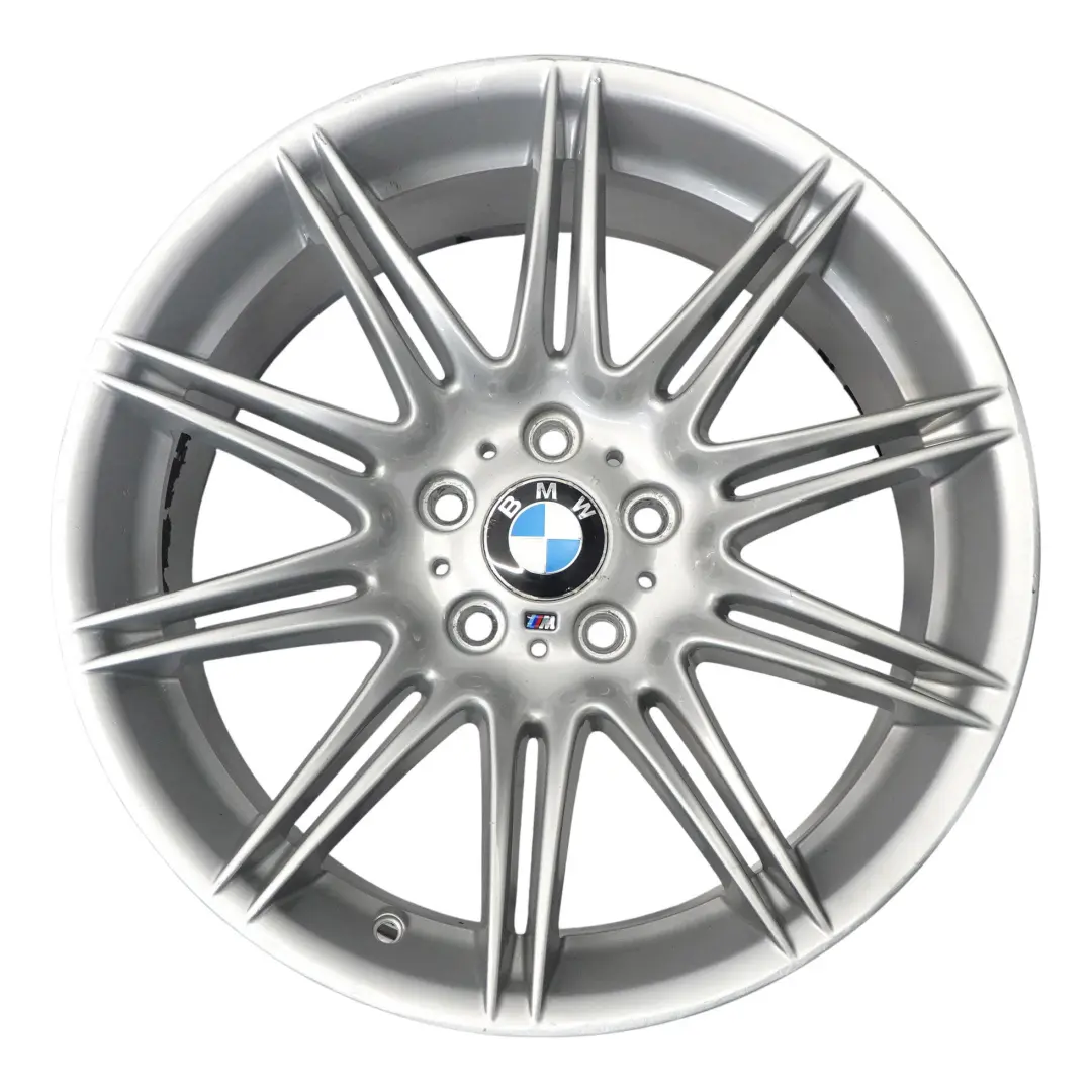 MW E90 E91 Silber Hinten Alu Felge Alufelge 19" 9J ET:39 M Double Spoke 225