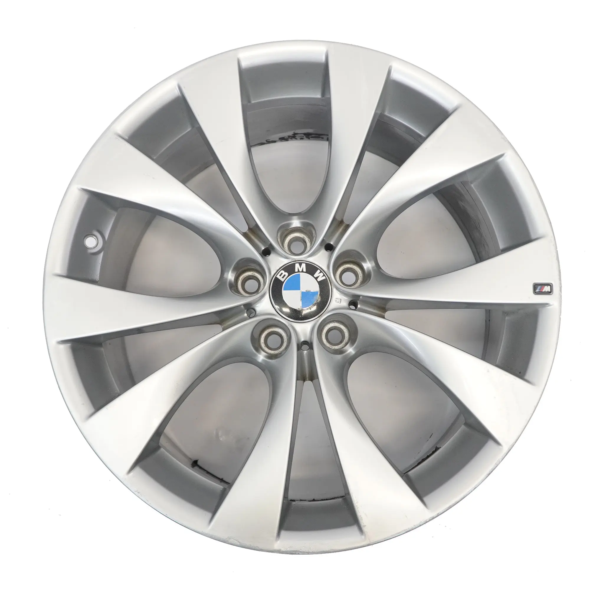 BMW X5 E70 Silver Front Wheel Alloy Rim 20" M V-spoke 227 10J ET:40 8037349