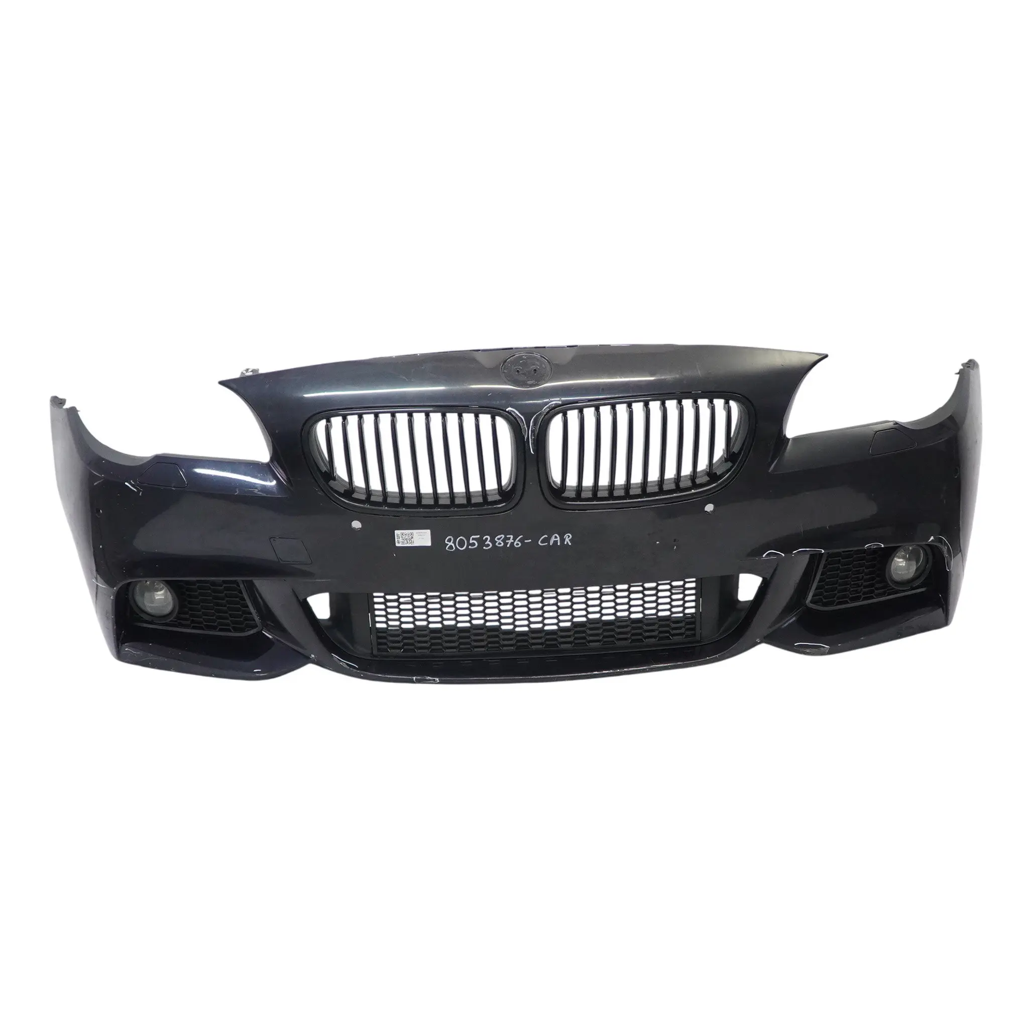 BMW F10 Front Bumper M Sport Trim Panel Surround View Carbon Black - 416