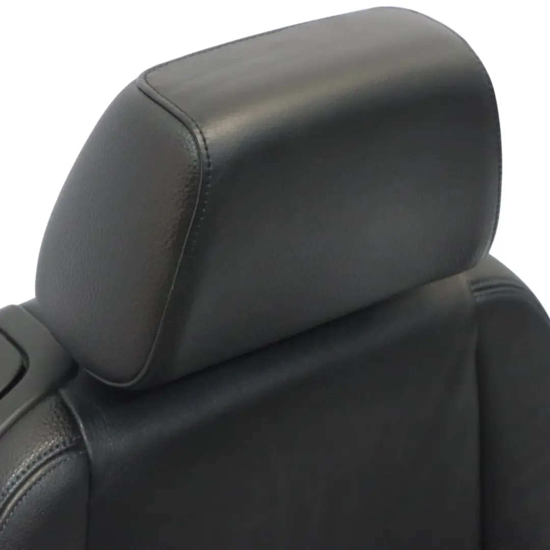 BMW E88 Convertible M Sport Asiento Delantero Derecho Cuero Boston Negro Azul