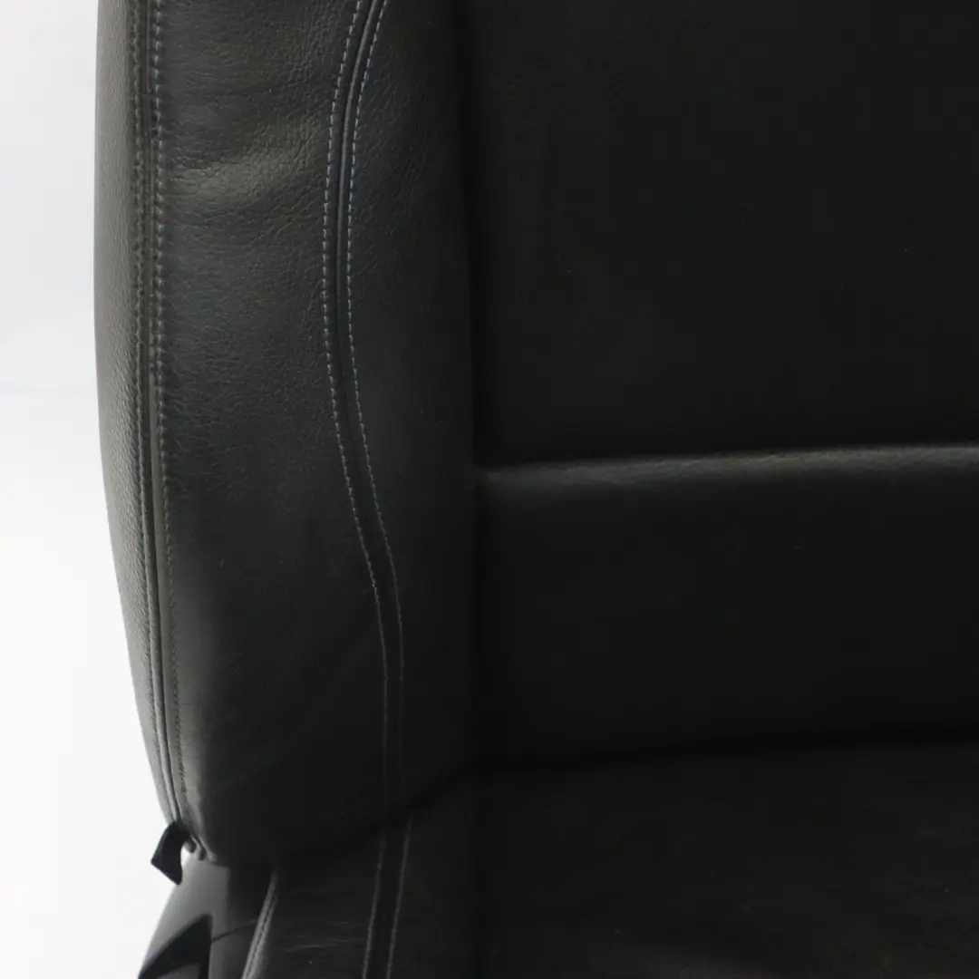 BMW E88 Convertible M Sport Asiento Delantero Derecho Cuero Boston Negro Azul