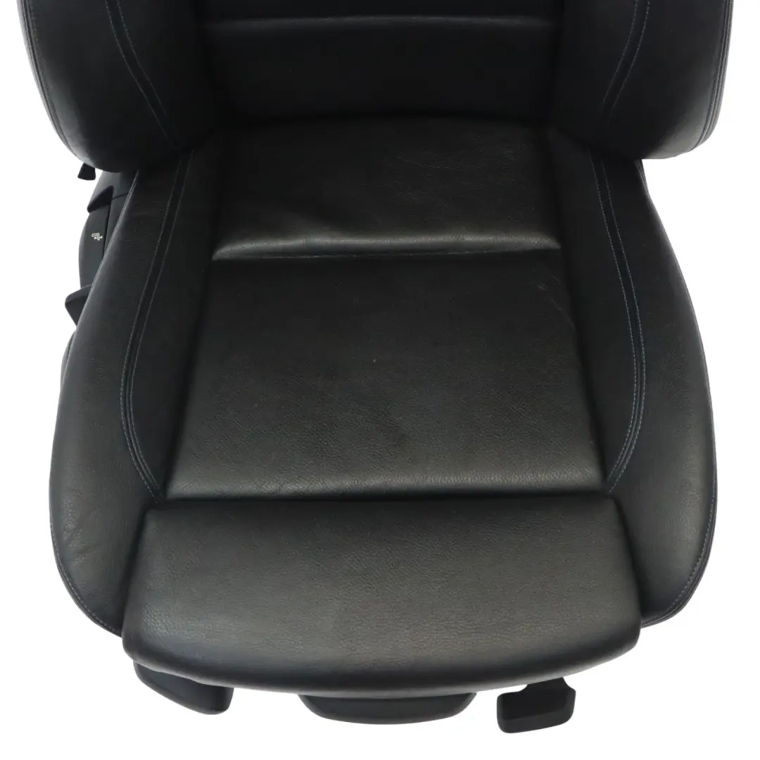 BMW E88 Convertible M Sport Asiento Delantero Derecho Cuero Boston Negro Azul