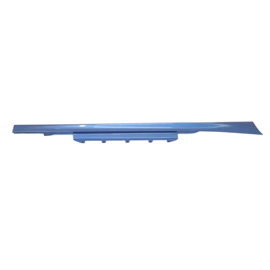 BMW F21 F22 M Sport Sill Strip Side Skirt Right O/S Estoril Blue Metallic - B45