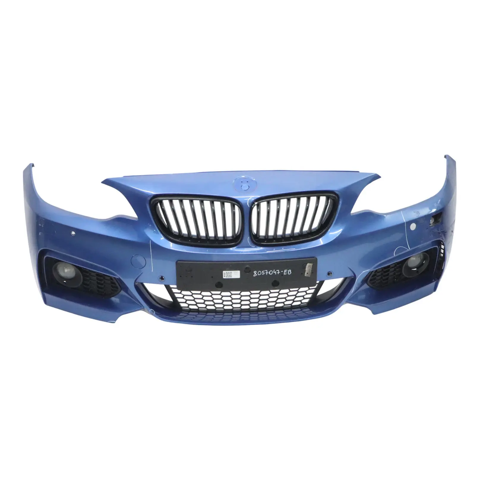 BMW F22 F23 Front Bumper M Sport Trim Panel Estoril Blue Metallic - B45