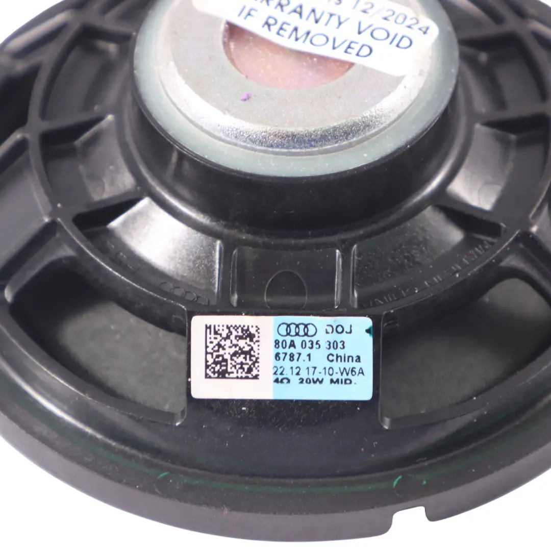 Audi Q5 FY Puerta Altavoz Delantero Izquierdo Derecho Altavoz 80A035303