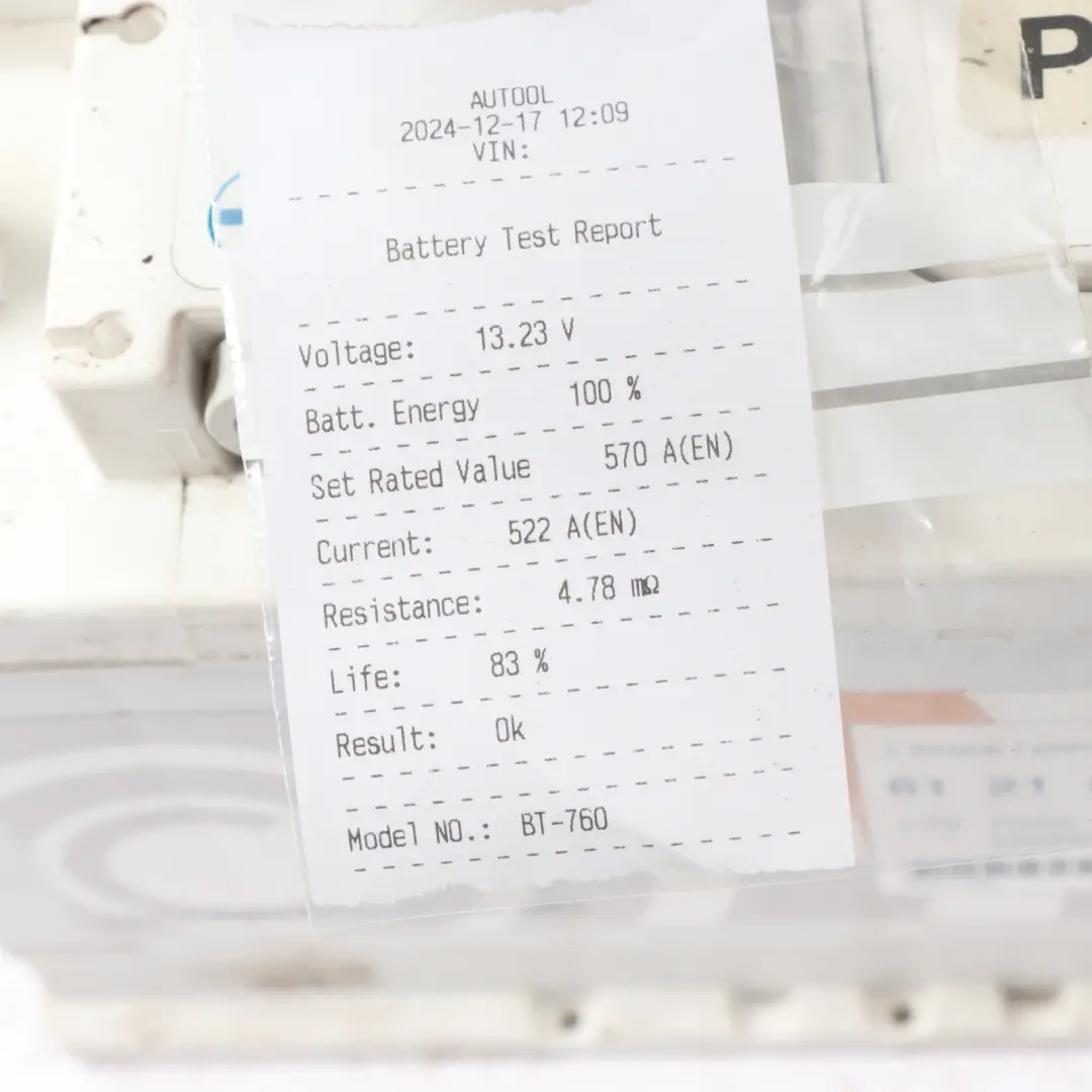 BMW EXIDE 12V Accumulator Battery 70Ah 570A 8386951 8381730