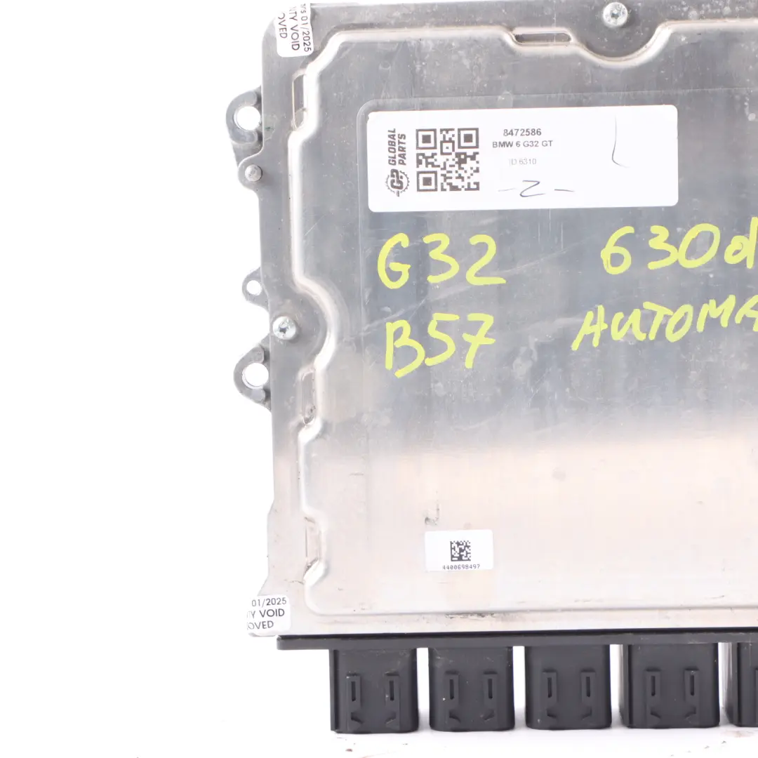 BMW G30 G31 G32 530dX 630dX 3.0 B57 Diesel Engine ECU 8472586 Automatic