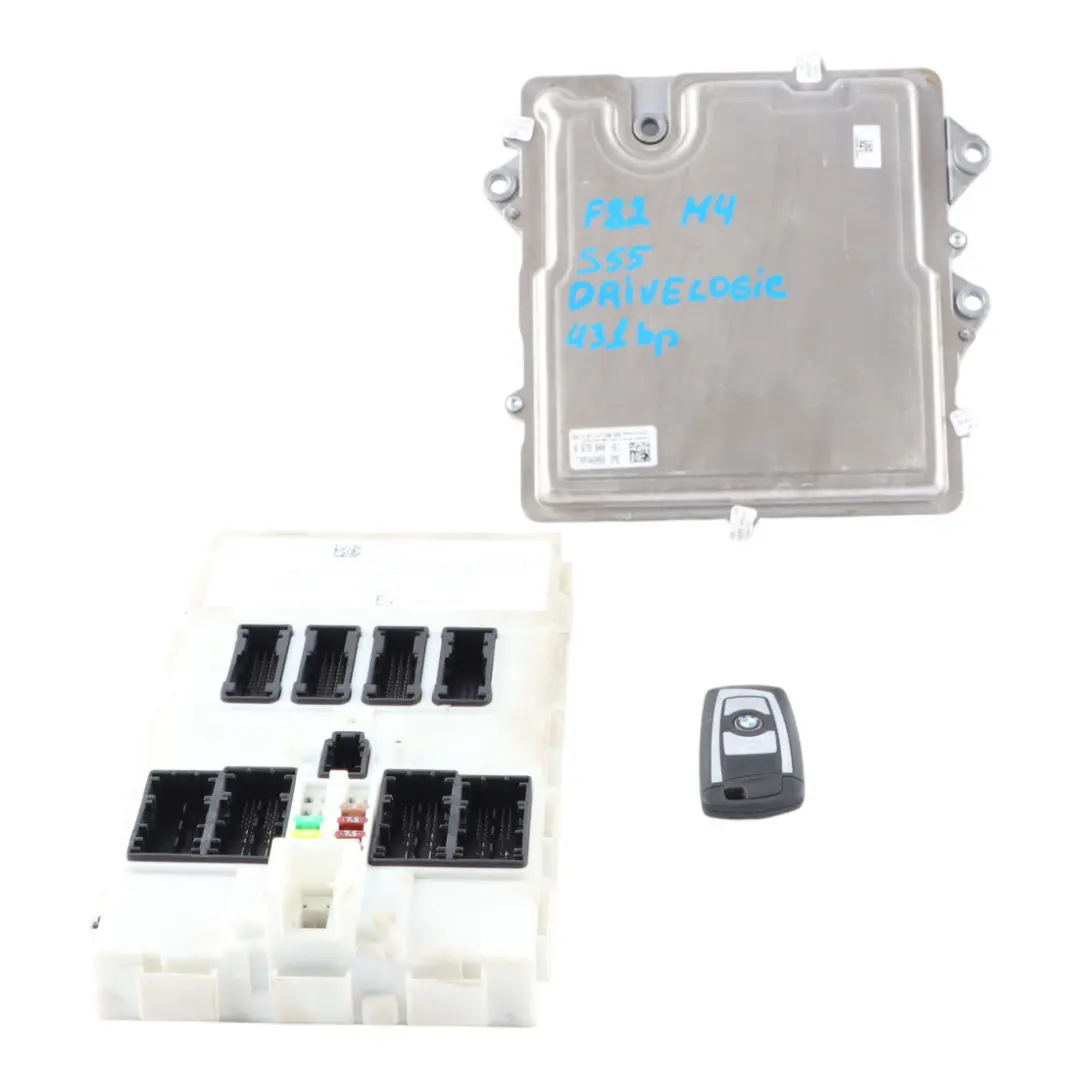 BMW F82 M4 S55 431HP Engine Control Unit ECU Kit FEM + Key 8679840 Drivelogic