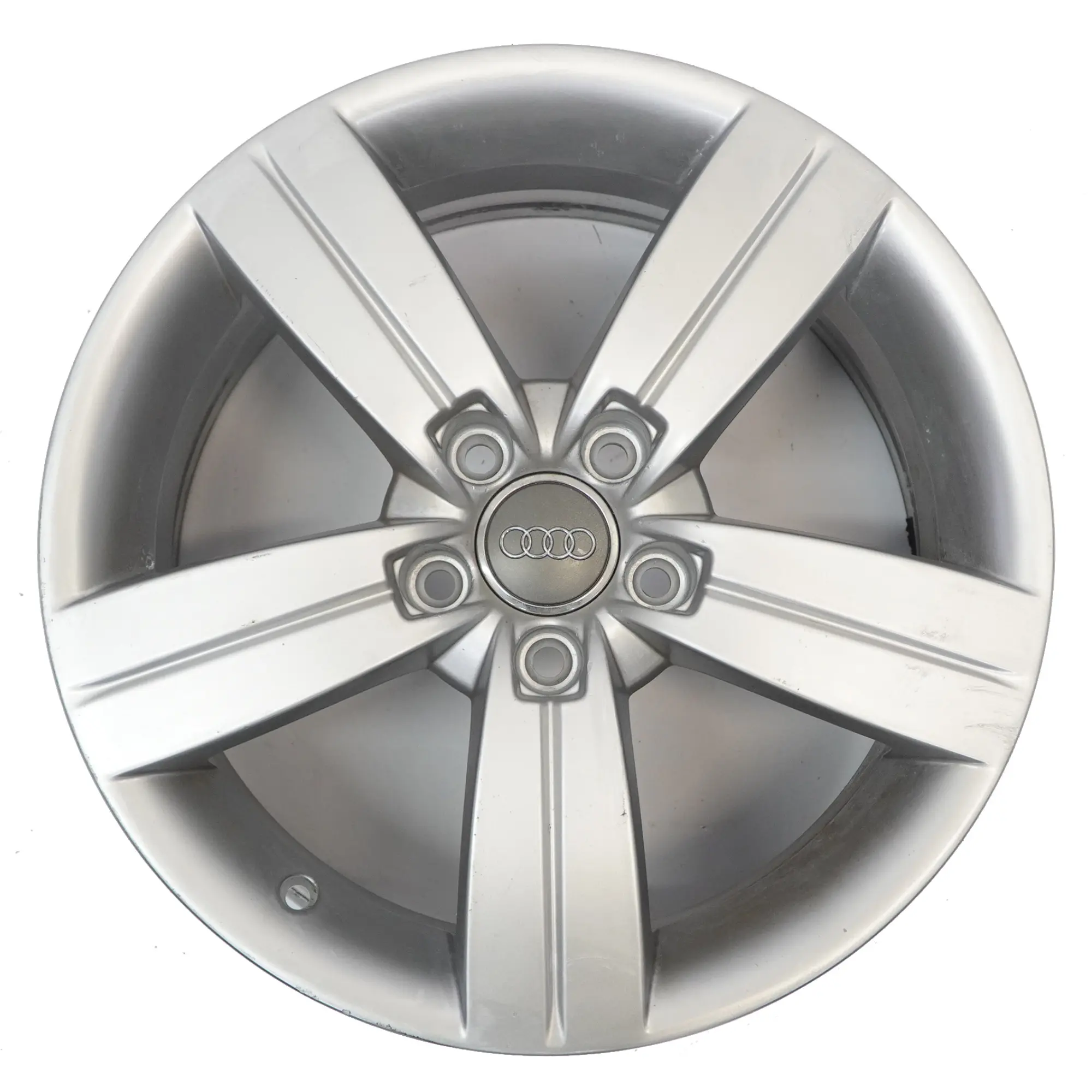 Audi TT Mk2 8J Silber Leichtmetallfelge 17" ET:47 8J Sternspeiche 8J0601025C