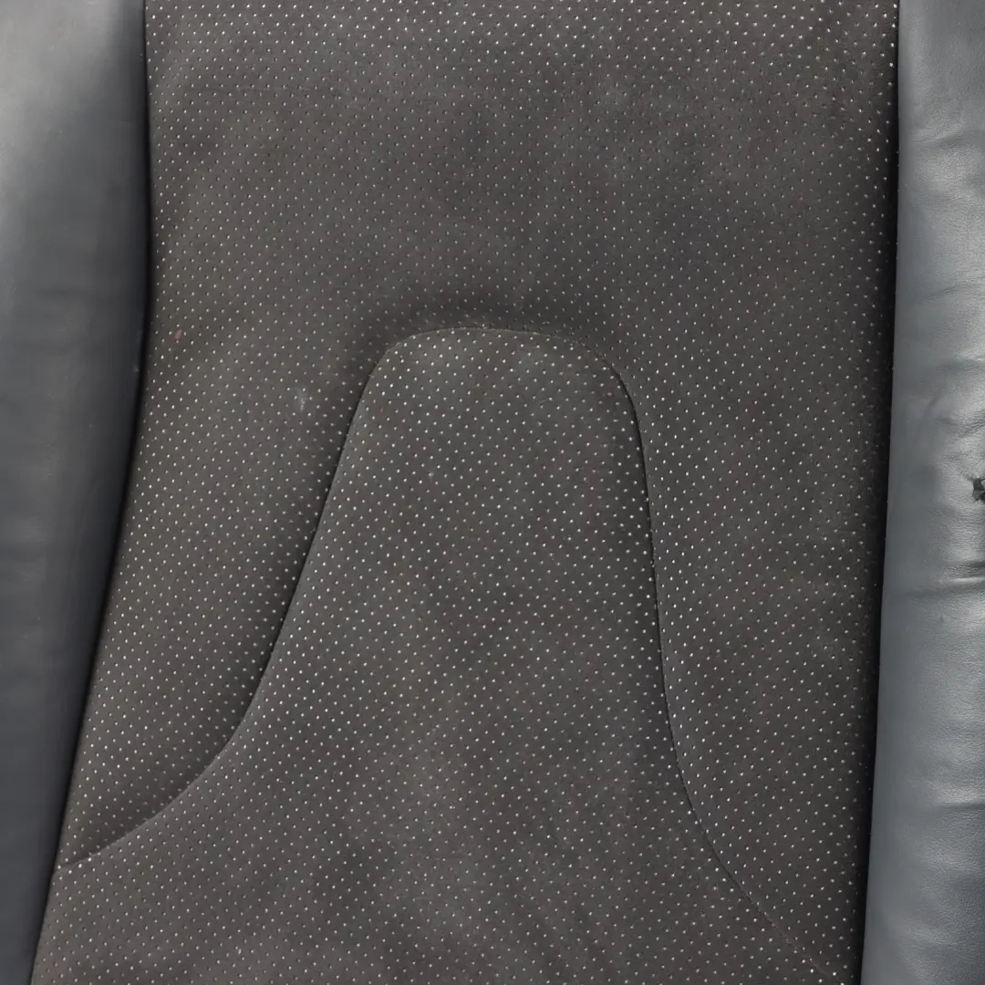 Audi TT 8J Rear Seat Bench Half Nappa Leather Soul Alcantara Black 8J0885405G