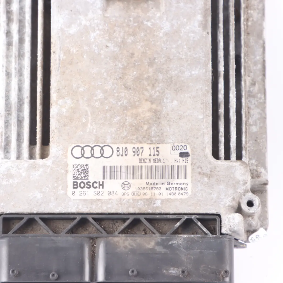 Audi TT 8J 2.0 TFSI BWA 200HP Engine Module Control Unit ECU 8J0907115 Manual