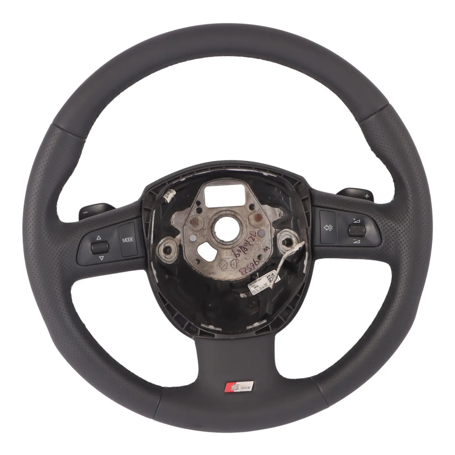 Steering Wheel Audi A4 B8 A5 S-Line NEW Black Leather Paddle Shift 8K0419091BC