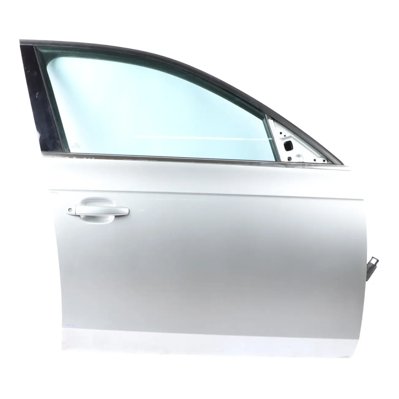 Audi A4 B8 Front Door Right O/S Ice Silver Metallic - X7W