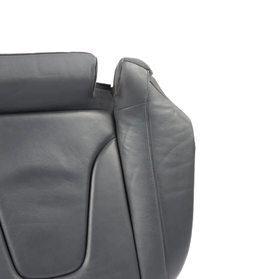 Audi A4 B8 Rear Seat Bench Seat Couch Covering Leather Milano Black