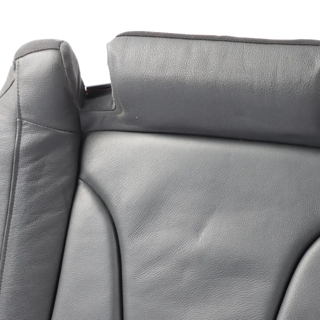 Audi A4 B8 Rear Seat Bench Seat Couch Covering Leather Milano Black