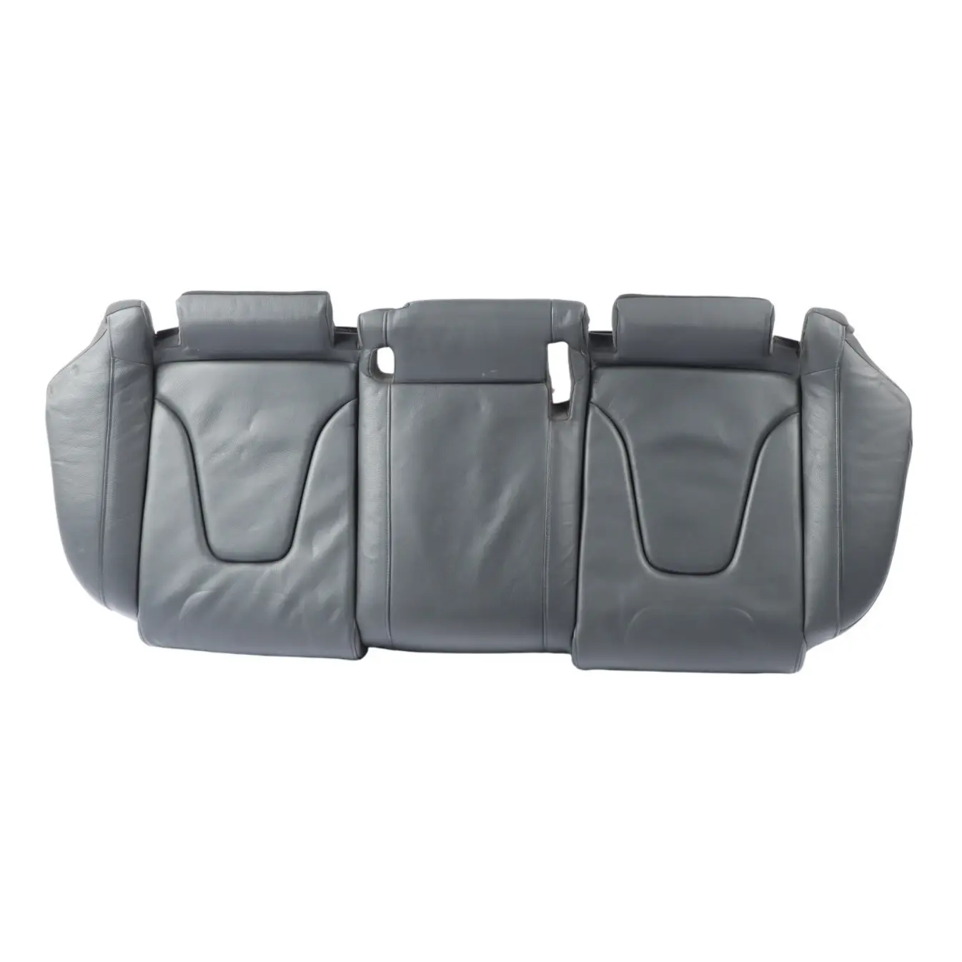 Audi A4 B8 Rear Seat Bench Seat Couch Covering Leather Milano Black