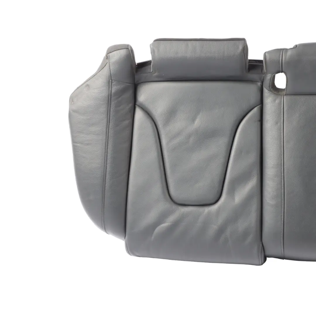 Audi A4 B8 Rear Seat Bench Seat Couch Covering Leather Milano Black