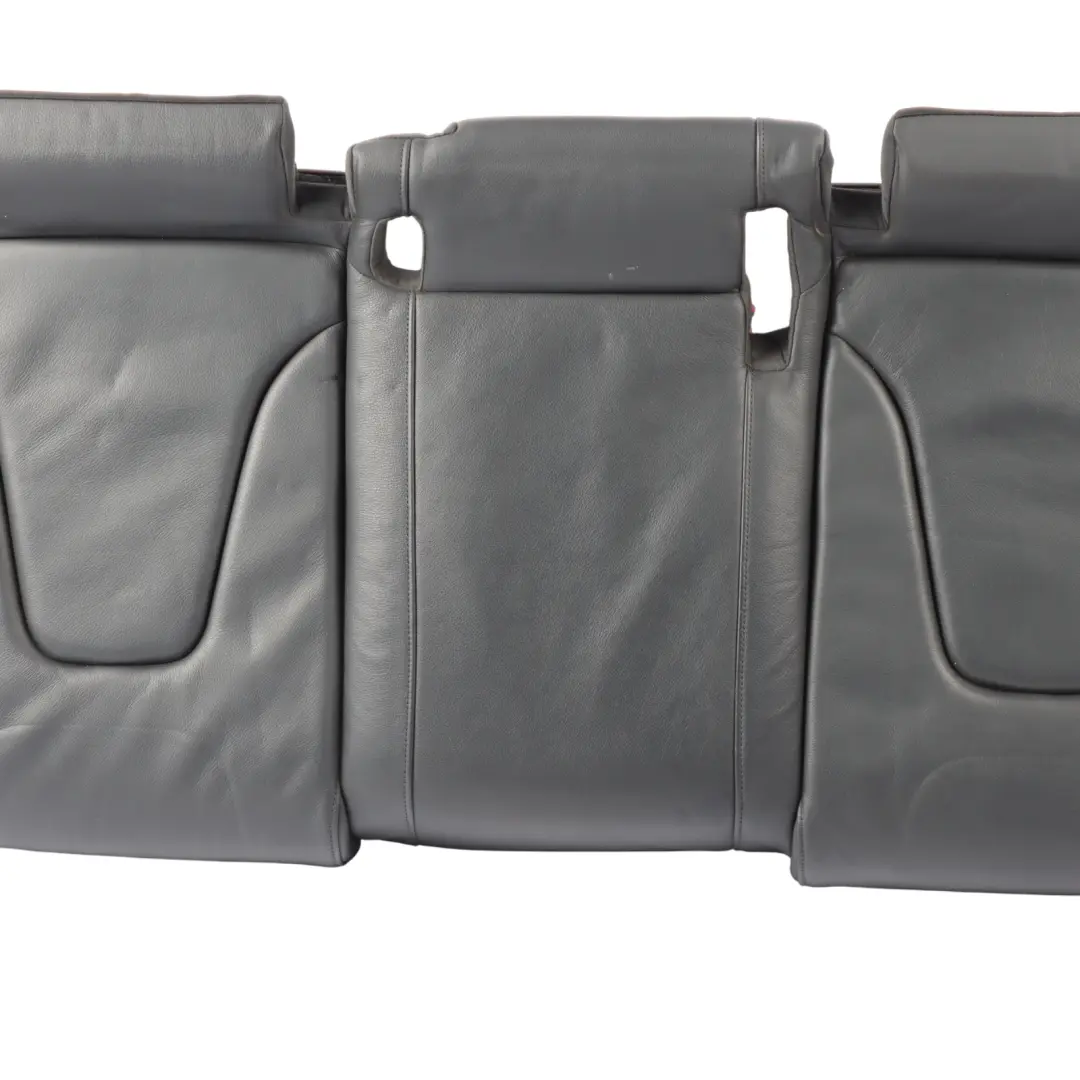 Audi A4 B8 Rear Seat Bench Seat Couch Covering Leather Milano Black