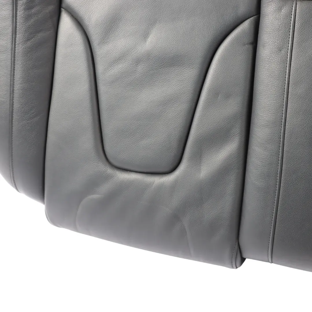 Audi A4 B8 Rear Seat Bench Seat Couch Covering Leather Milano Black