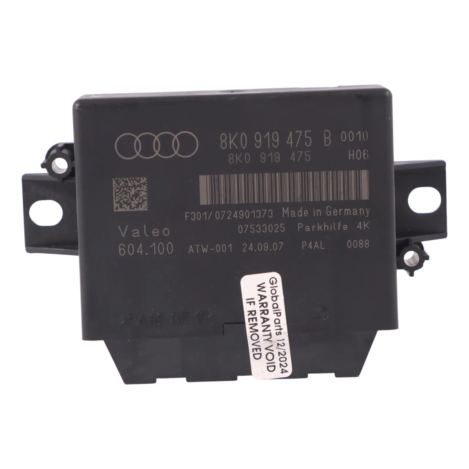 Audi A5 8T Einparkhilfe PDC Abstands Tempomat Modul 8K0919475B