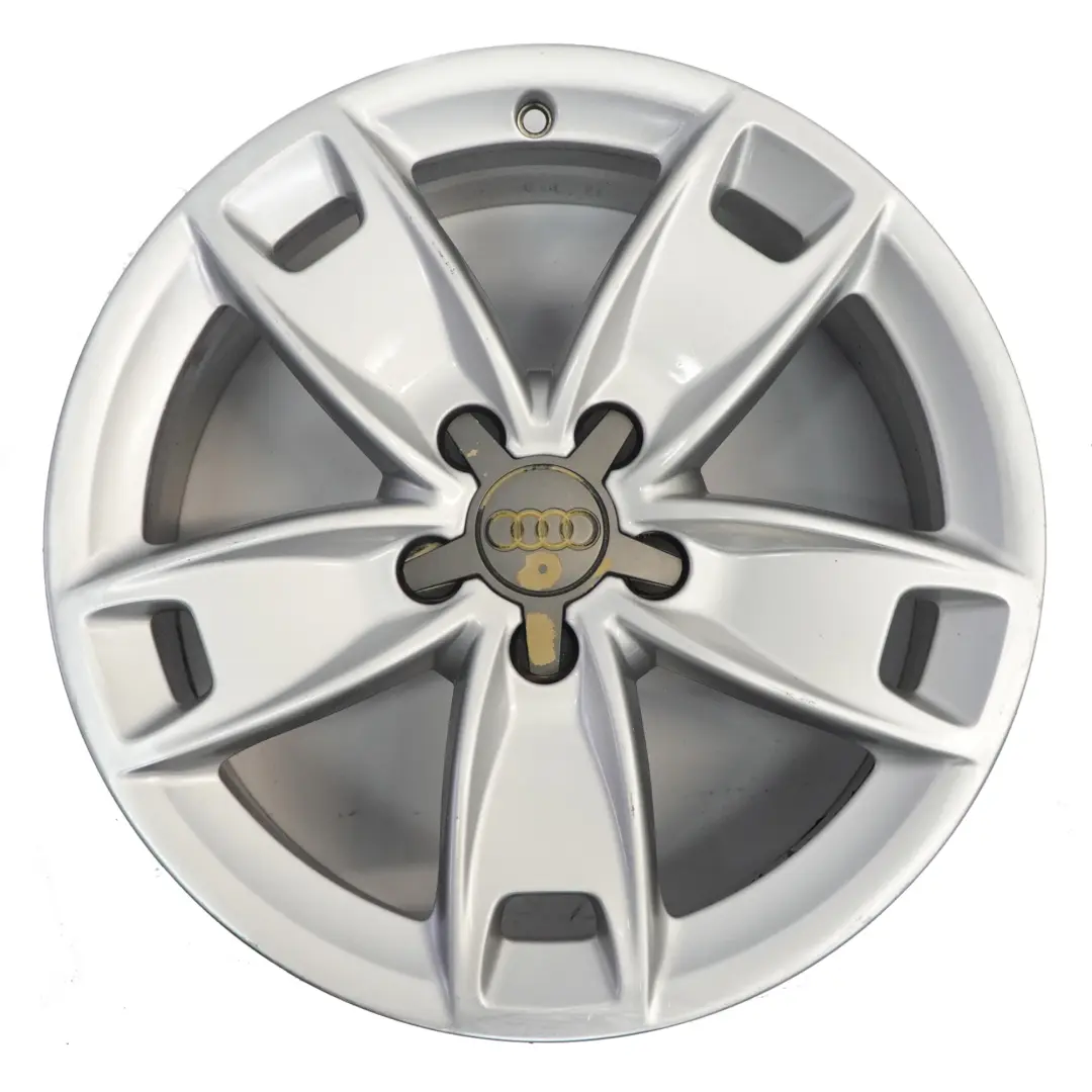 Audi A3 8P Jante argentée en alliage 17" 7,5J ET:56 Star Spoke 8P0601025BL