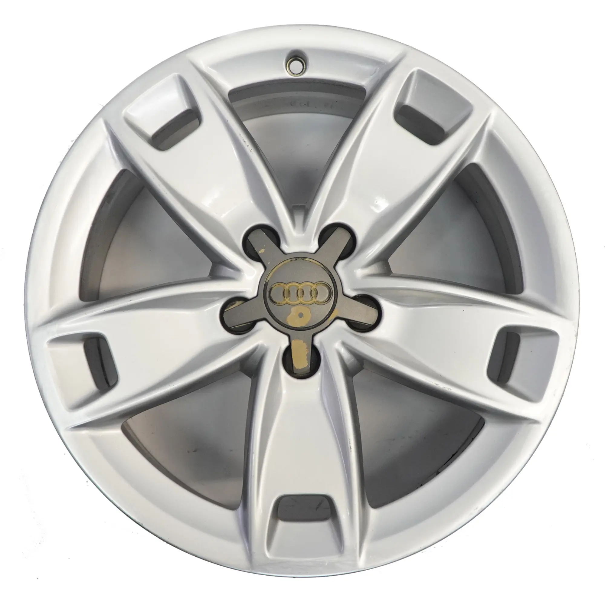 Audi A3 8P Srebrna Felga Aluminiowa 17" 7,5J ET:56 Star Spoke 8P0601025BL