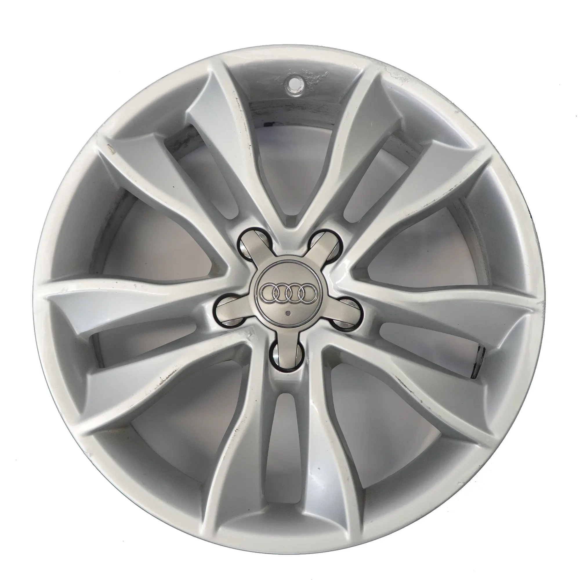 Audi A3 8P Jante argentée alliage  17" 7,5J ET:56 Star Double Spoke 8P0601025CC