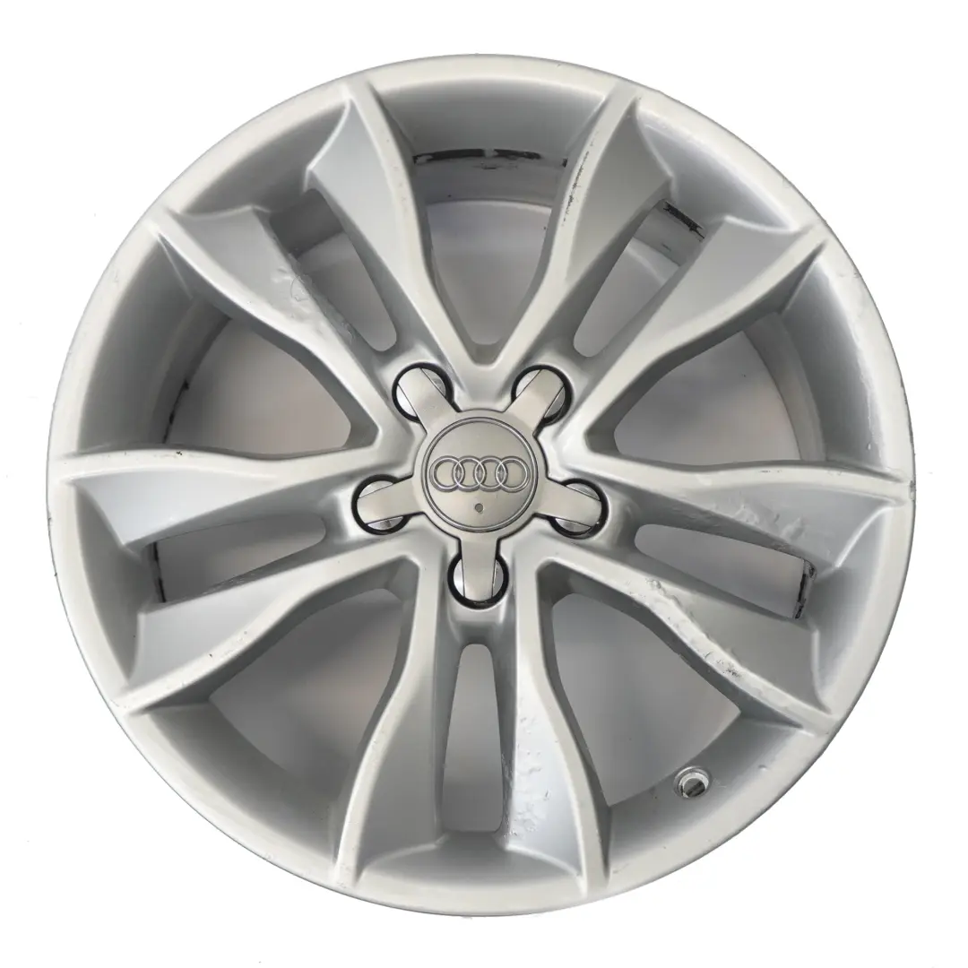 Audi A3 8P Llanta aleación plateada 17" 7,5J ET:56 Star Double Spoke 8P0601025CC