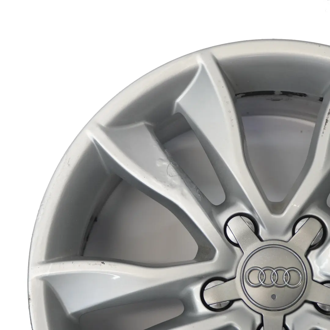 Audi A3 8P Llanta aleación plateada 17" 7,5J ET:56 Star Double Spoke 8P0601025CC