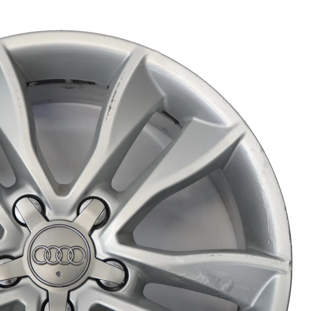 Audi A3 8P Llanta aleación plateada 17" 7,5J ET:56 Star Double Spoke 8P0601025CC