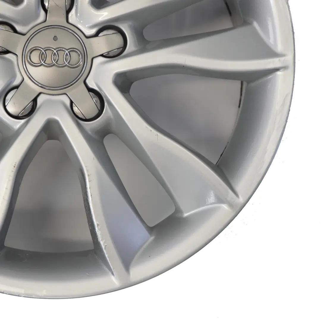 Audi A3 8P Silver Wheel Alloy Rim 17" 7,5J ET:56 Star Double Spoke 8P0601025CC