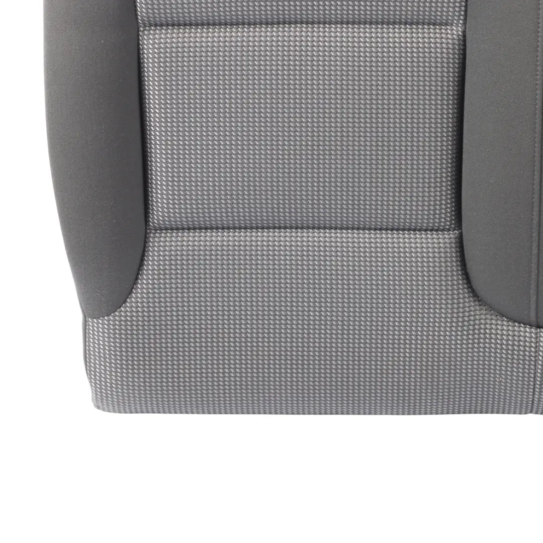 Audi A3 8P Bench Seat Backrest Rear Right O/S Cloth Fabric Dynamic Soul Silver 