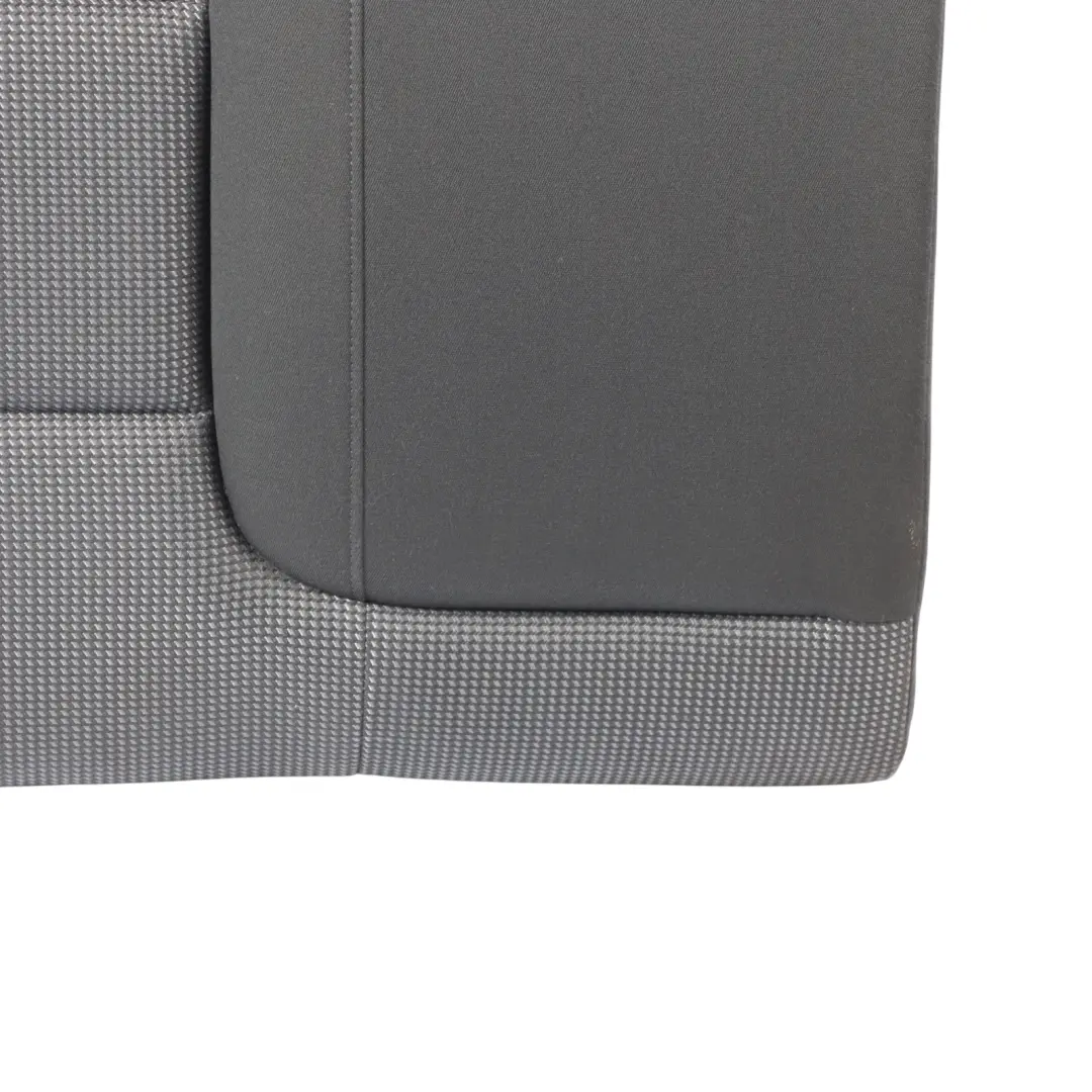 Audi A3 8P Bench Seat Backrest Rear Right O/S Cloth Fabric Dynamic Soul Silver 