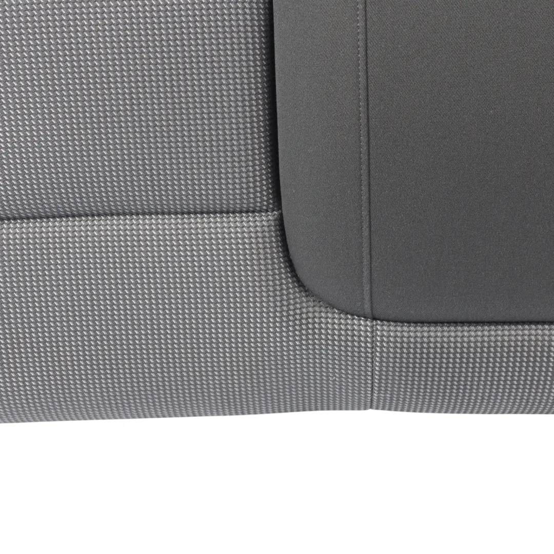 Audi A3 8P Bench Seat Backrest Rear Right O/S Cloth Fabric Dynamic Soul Silver 