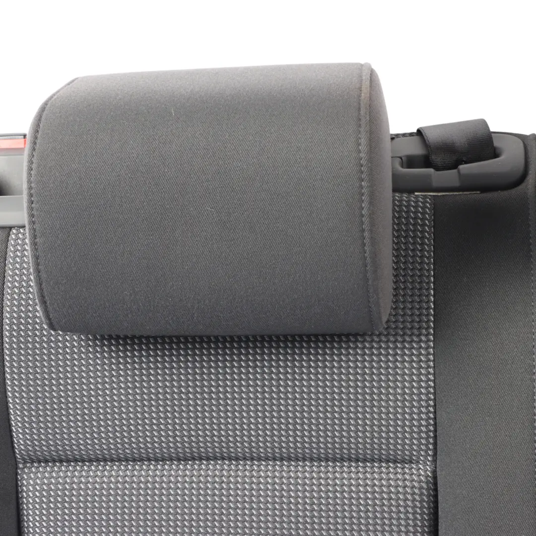 Audi A3 8P Bench Seat Backrest Rear Right O/S Cloth Fabric Dynamic Soul Silver 