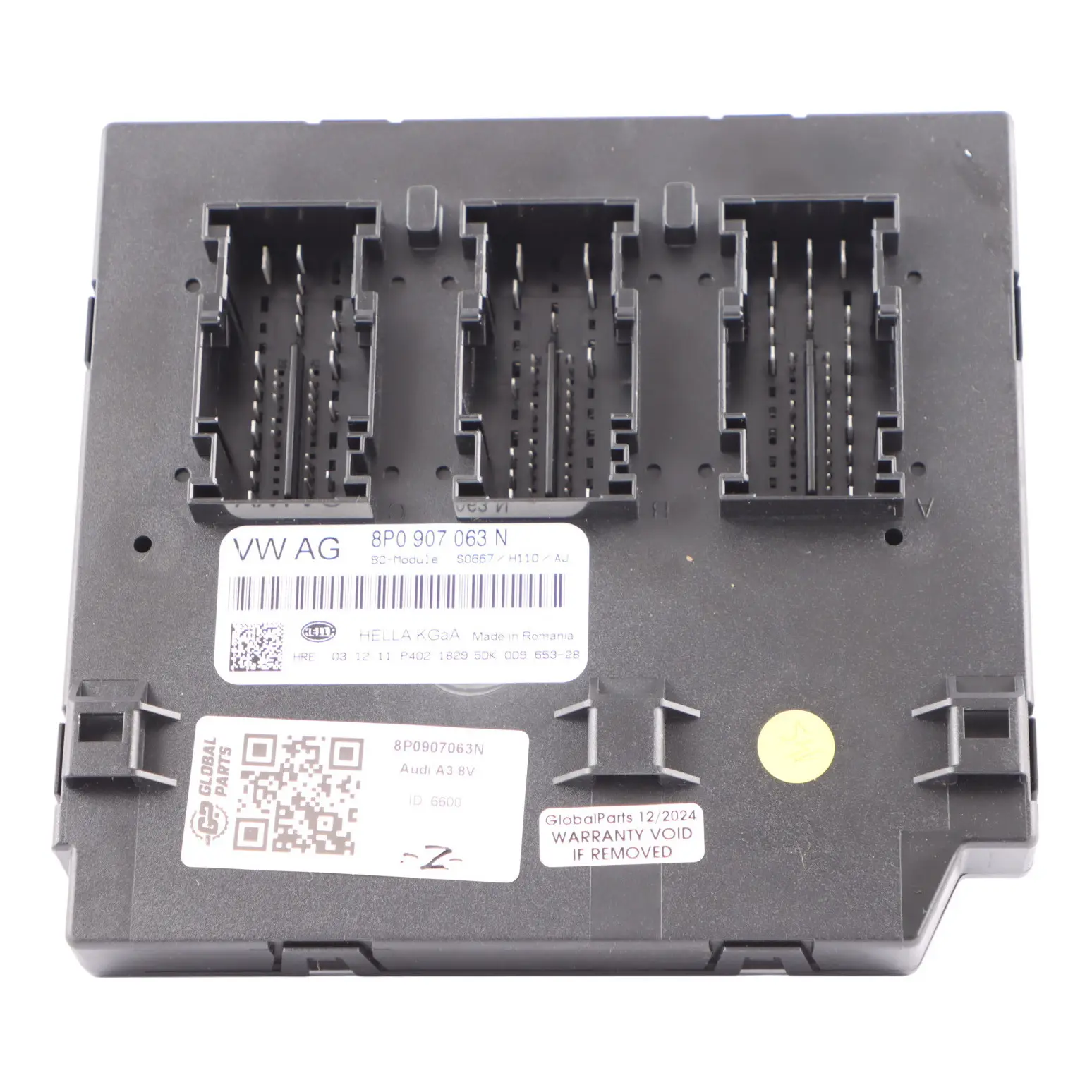 Audi A3 8P Body Control Comfort Unit Modul BCM Einheit ECU 8P0907063N