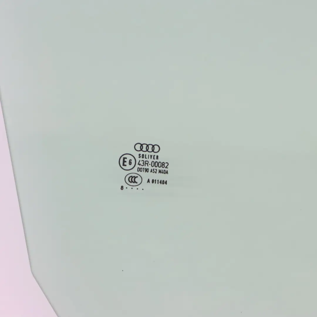 Audi A3 8P Front Door Side Window Glass AS2 Right O/S 8P7845202