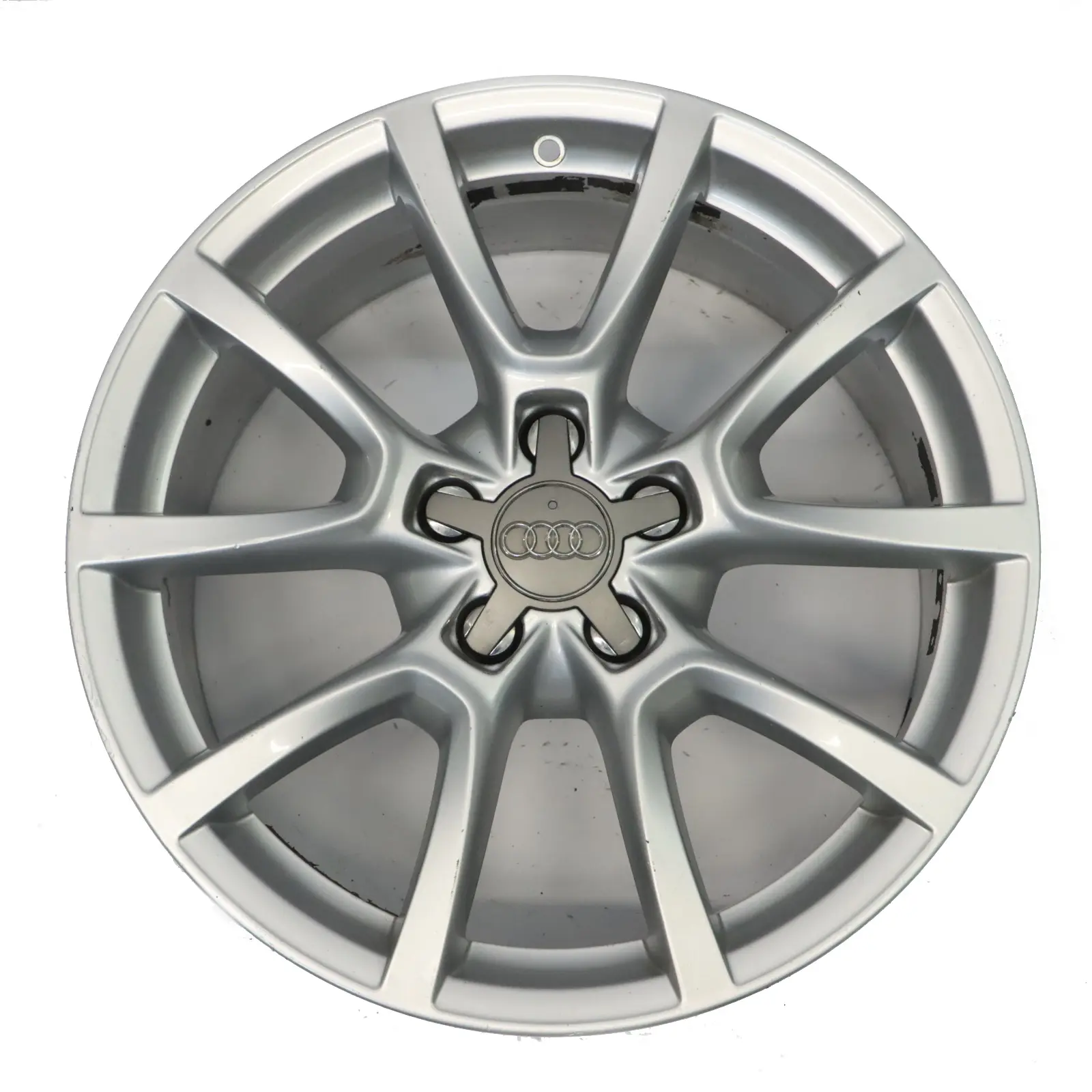 Audi Q5 8R Silver Wheel Alloy Rim 18" 8J ET:39 Double Spoke 8R0601025C