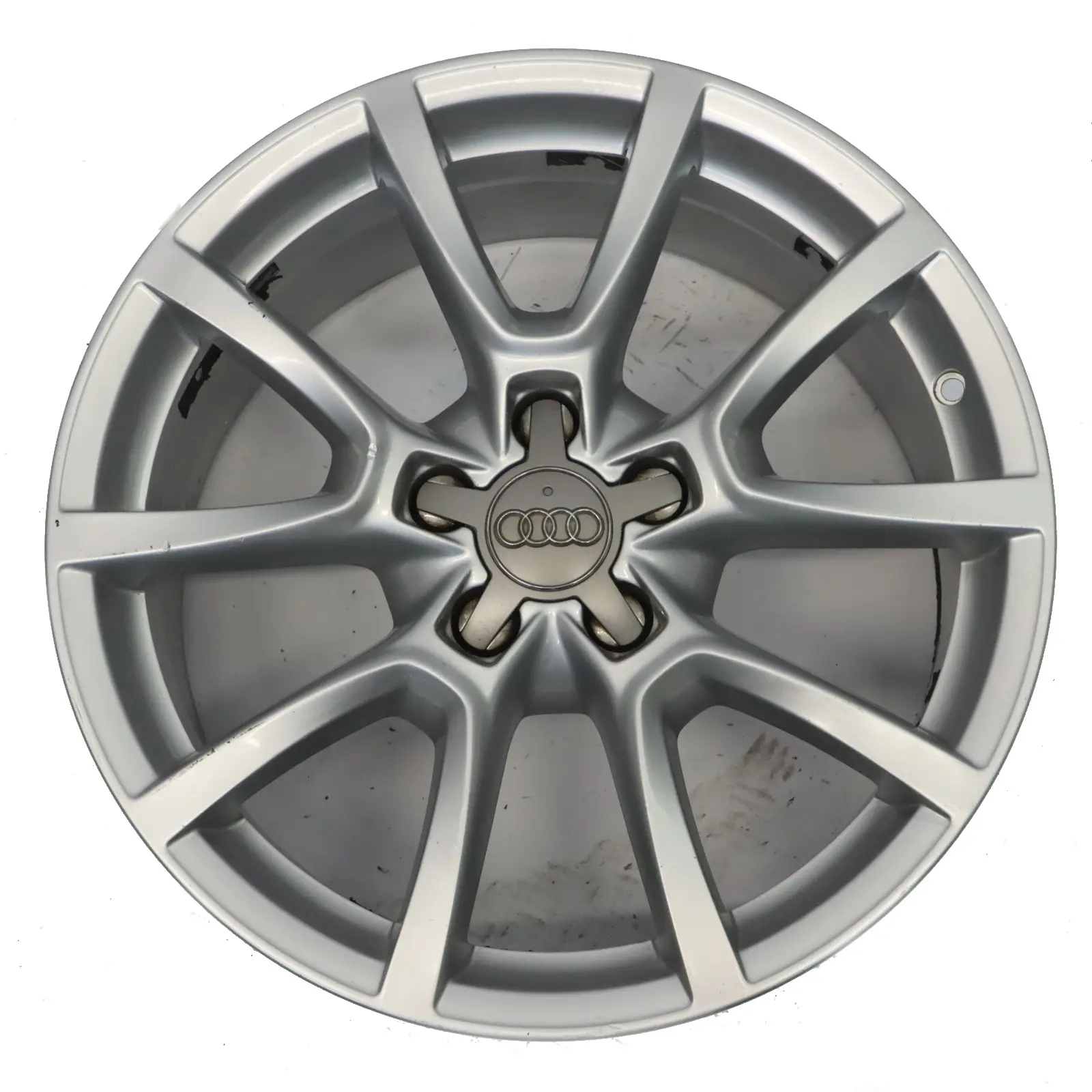 Audi Q5 8R Silver Wheel Alloy Rim 18" 8J ET:39 Double Spoke 8R0601025C